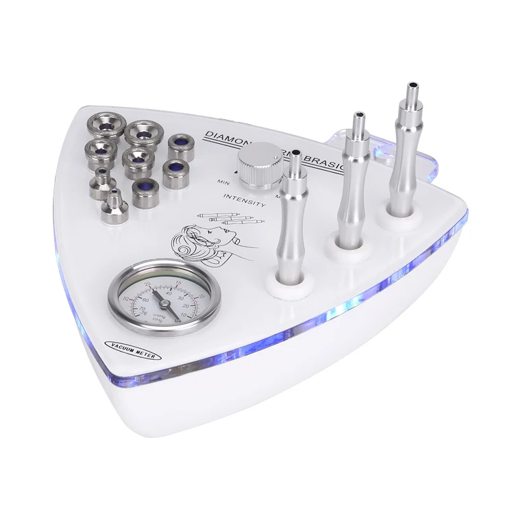  Portable 3 in 1 Diamond Microdermabrasion Machine Diamond Peel Machine