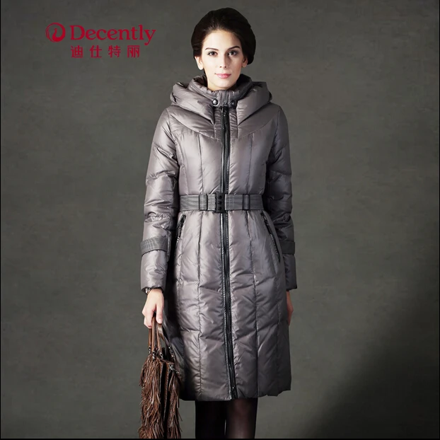 2016 new hot winter Thicken Warm woman Down jacket Coat Parkas Outerwear Hooded long plus size 2XXL Luxury Brands Slim