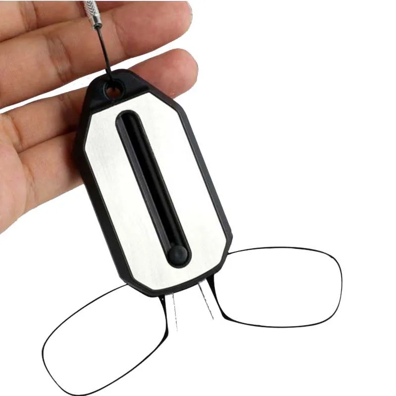 

No Leg Clip Nose Reading Glasses Portable Reading Glasses For Both Men And Women Mini Key Chain Presbyopia Glasses