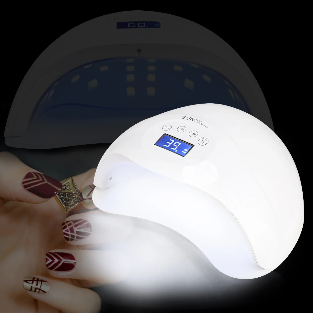 UV LED Nail Lamp Intelligent Touch screen Dryer Professional Pedicure Manicure Dryer Light