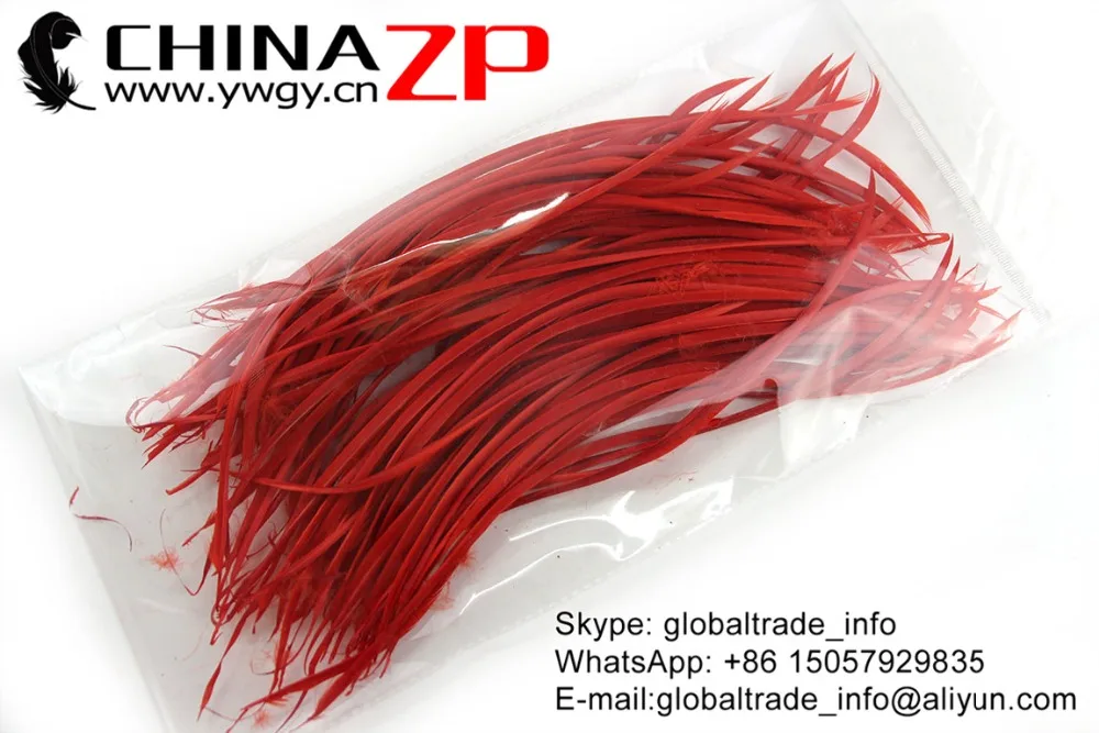 Дешевые окрашенные красные гусиные биоты CHINAZP Factory www.ywgy.cn 100 шт.лот 20 ~ 25 см (8 ~ 10 дюймов), оптом (art.: 78fc01ad3) - 78fc01ad3