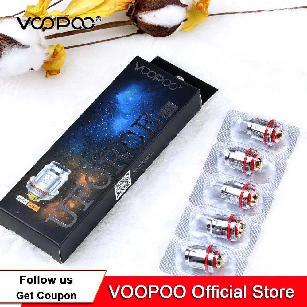 

10pcs/Lot VOOPOO UFORCE COIL UFORCE U2 Replacement Core Atomizer Coil Head For VOOPOO Uforce Tank Uforce T1 Tank