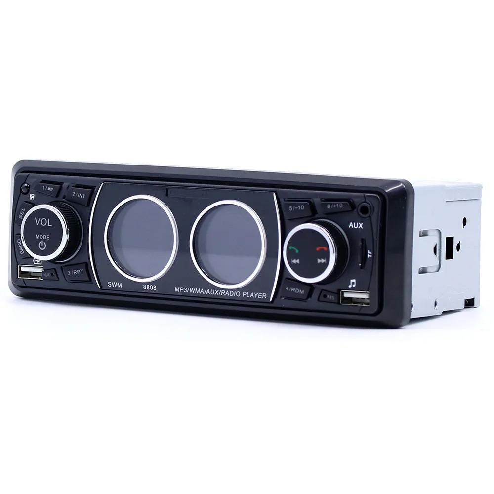 12 В ЖК-дисплей Автомобильный MP3-плеер автомобильный стерео аудио в тире Aux вход приемник Поддержка TF/FM/USB/SD с пультом дистанционного управления CA