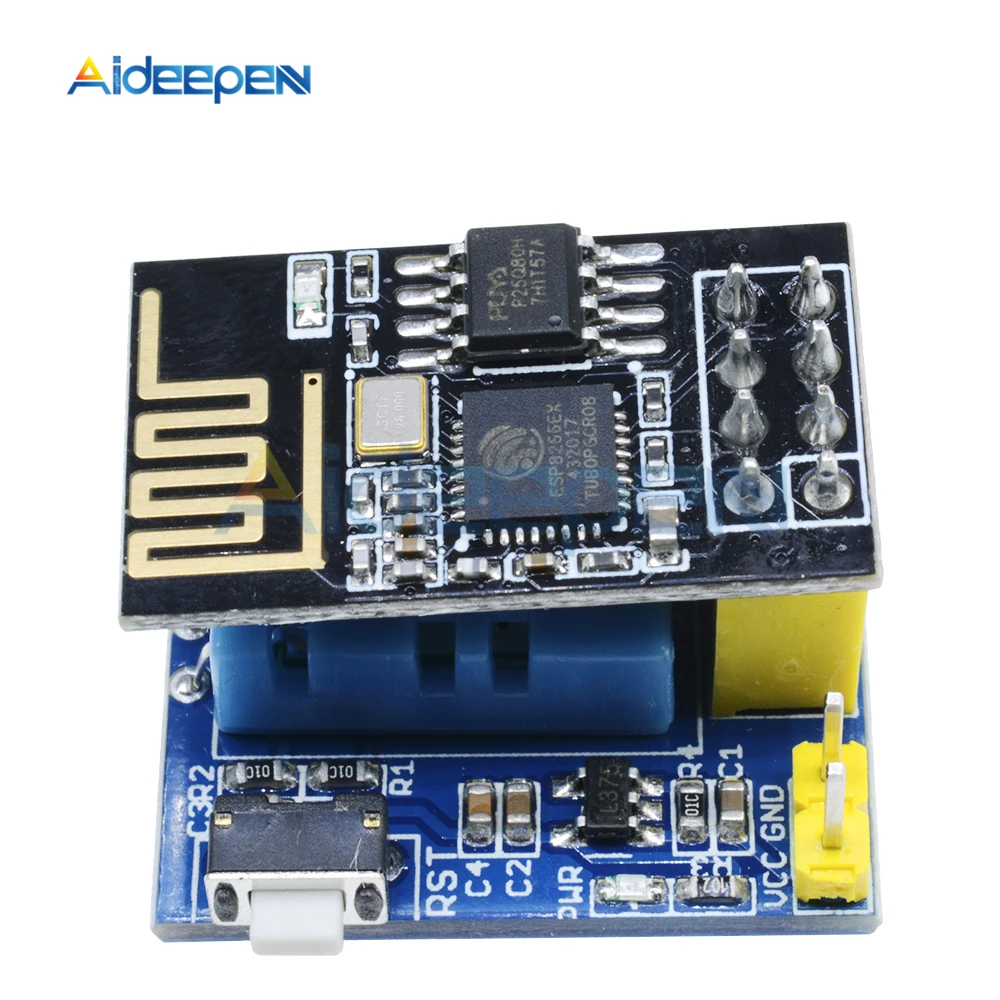 ESP8266 DHT11 датчик температуры и влажности модуль ESP01S ESP-01S Wifi беспроводной адаптер приемопередатчика плата NodeMCU для Arduino