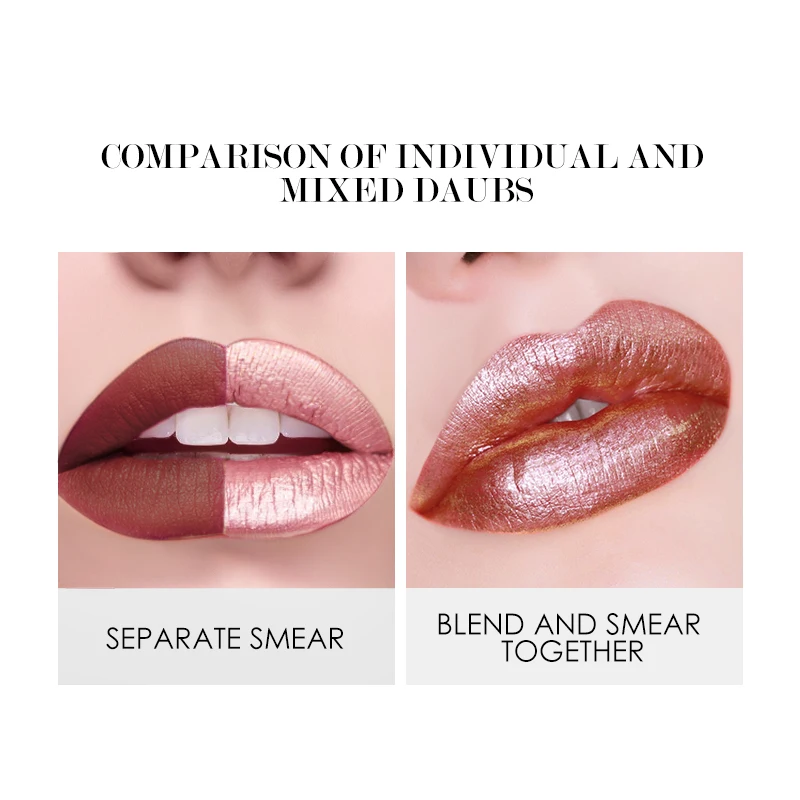 MIXDAIR Lipstick Matte Lipgloss Set Waterproof Long-lasting Mosturizing Glitter Lip Sticks 6 Colors Beauty Makeup Set MIXDAIR Lipstick Matte Lipgloss Set Waterproof Long-lasting Mosturizing Glitter Lip Sticks 6 Colors Beauty Makeup Set