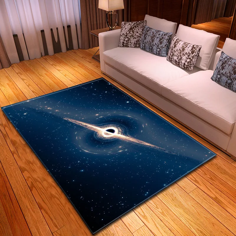 3D Square large carpet for livingroom and bedroom area rugs blue sytle children rooms kid sofa floor mat home decor customized - Цвет: L18122743