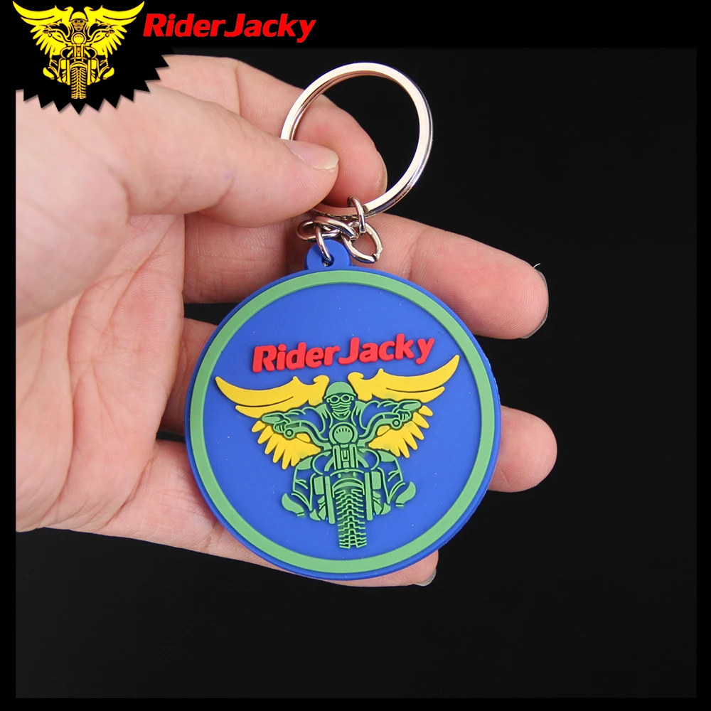 

Motorcycle Accessories Cool Rubber Keychain Key Ring Key chain keyring For Harley Davidsion