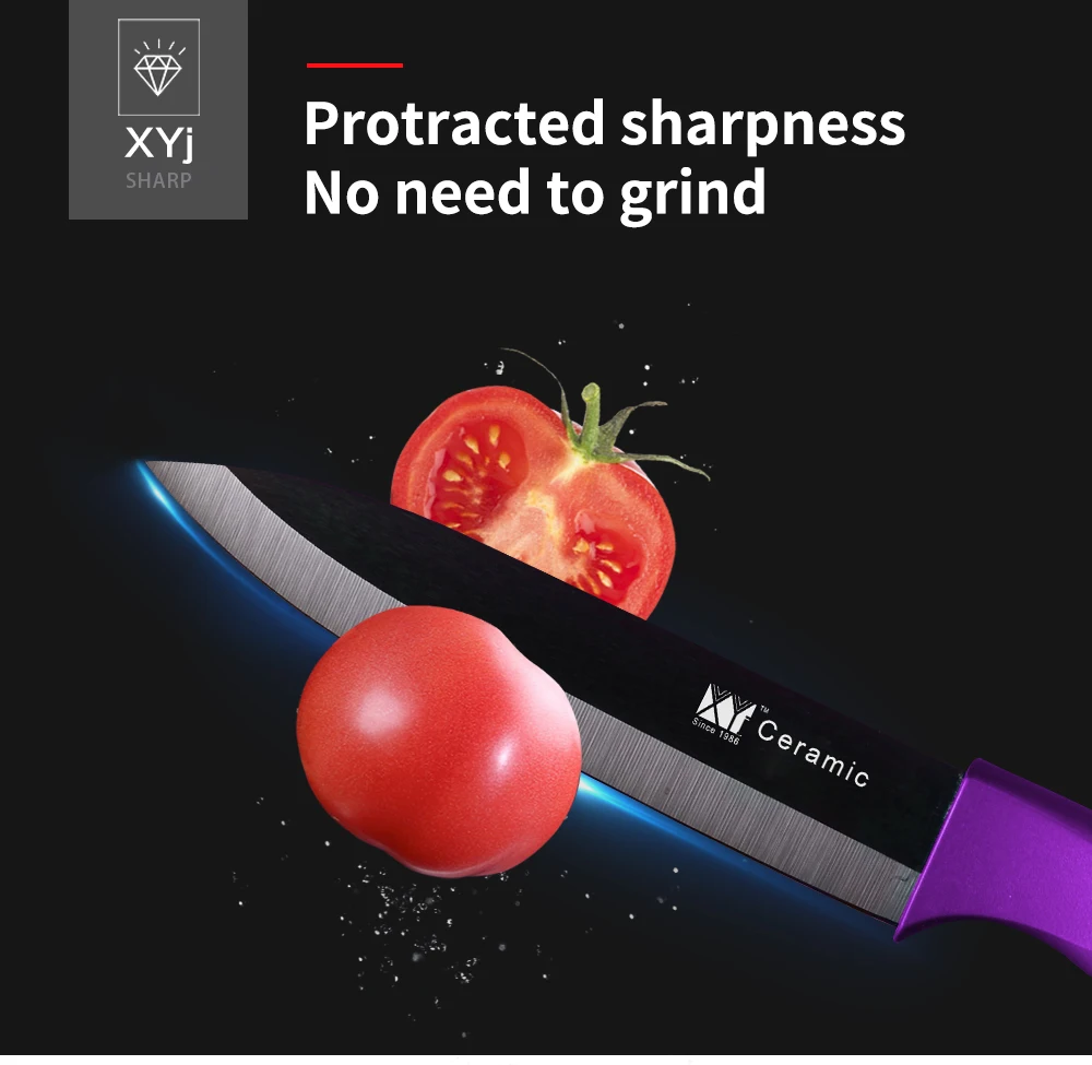 XYj Kitchen Accessories Ceramic Knife Fruit Utility Slicing Knife Zirconia Black Blade Peeler And Practical Kitchen Knife Holder XYj Kitchen Accessories Ceramic Knife Fruit Utility Slicing Knife Zirconia Black Blade Peeler And Practical Kitchen Knife Holder