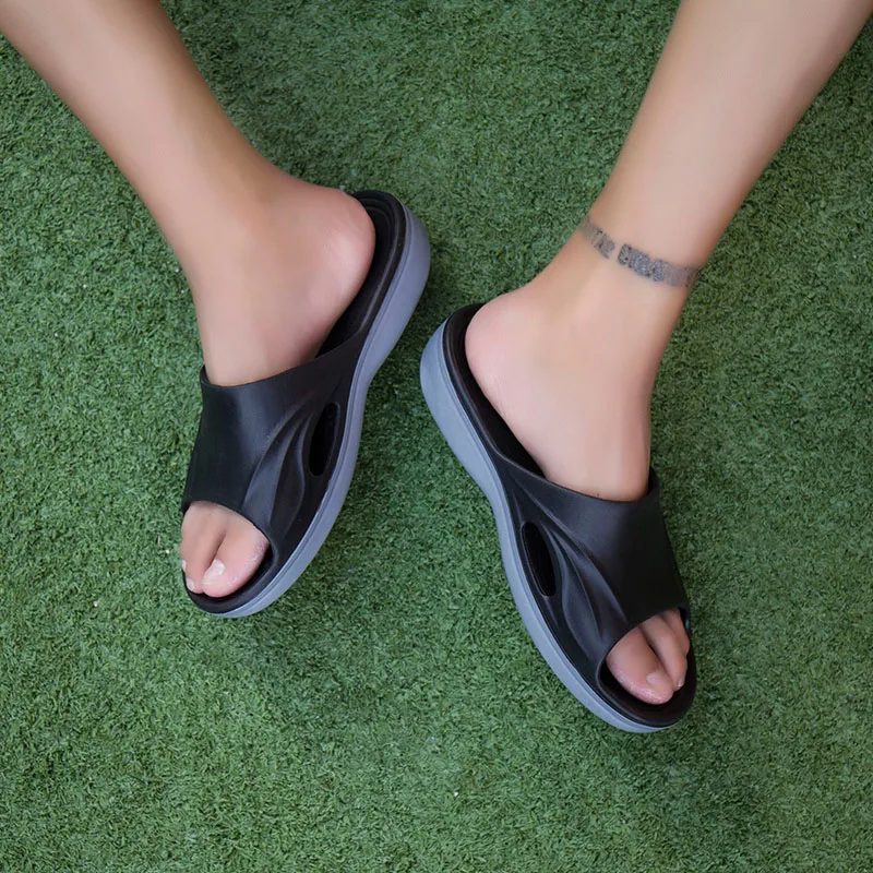 Unisex New Fashion Men Summer Slippers Flip Flops Outdoor Slides Beach Sandals Fashion Slippers Flat Casual Slippers Sandals (11)