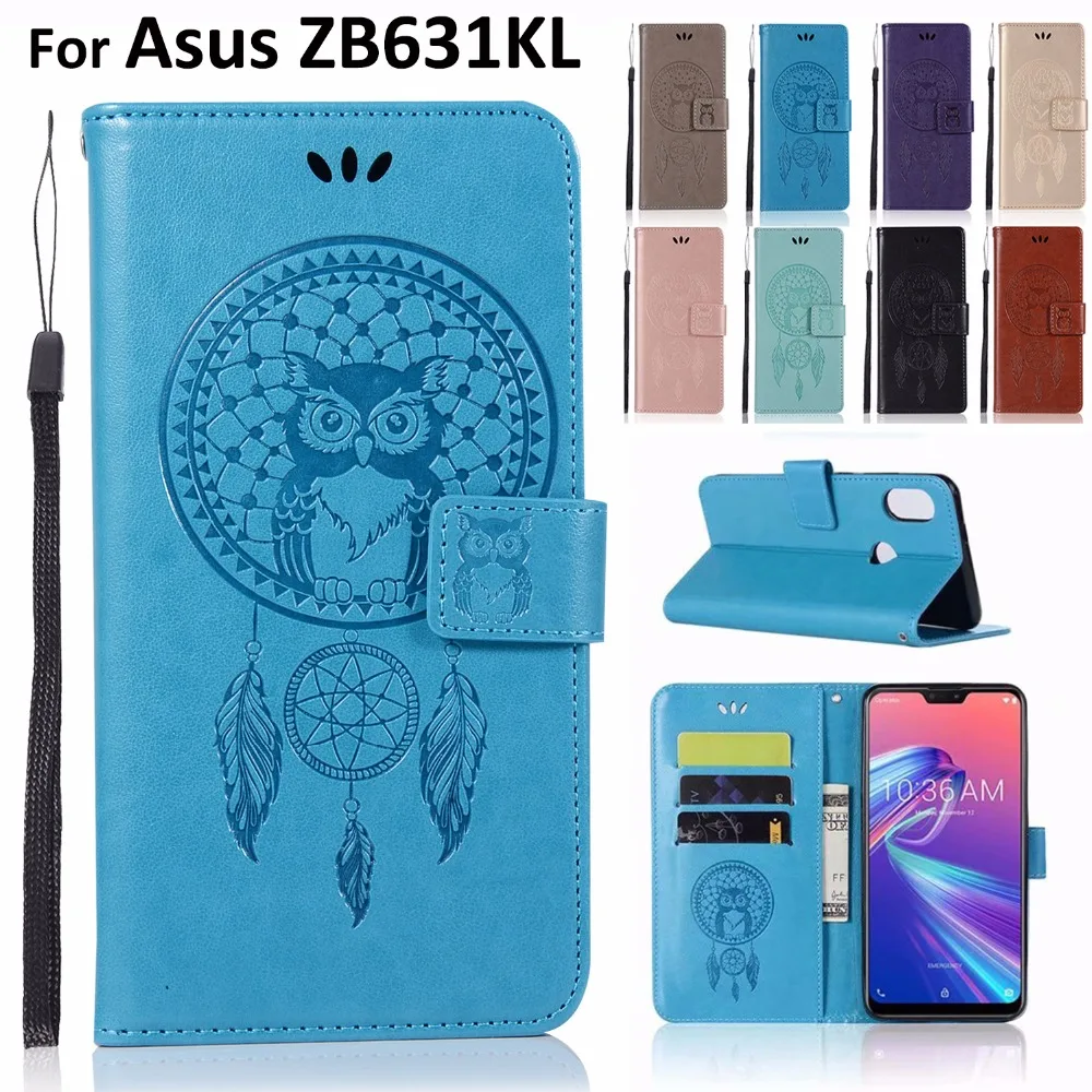 Чехол для Asus Zenfone Max Pro (M2) ZB631KL чехол телефона ZB631 KL модный кожаный с откидной