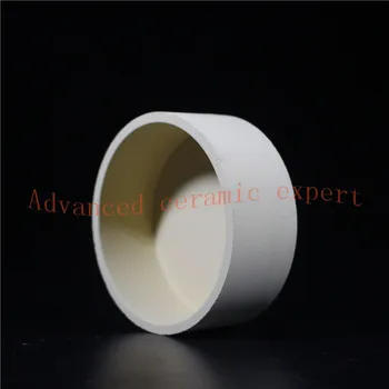 

Boron Nitride Machinable Ceramic crucible/BN Refractory Ceramic crucible D40*40mm/Insulating Ceramic crucible with a cover