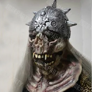 

Horror Mask Halloween Lifelike Latex Zombie Mask Large For masquerade party