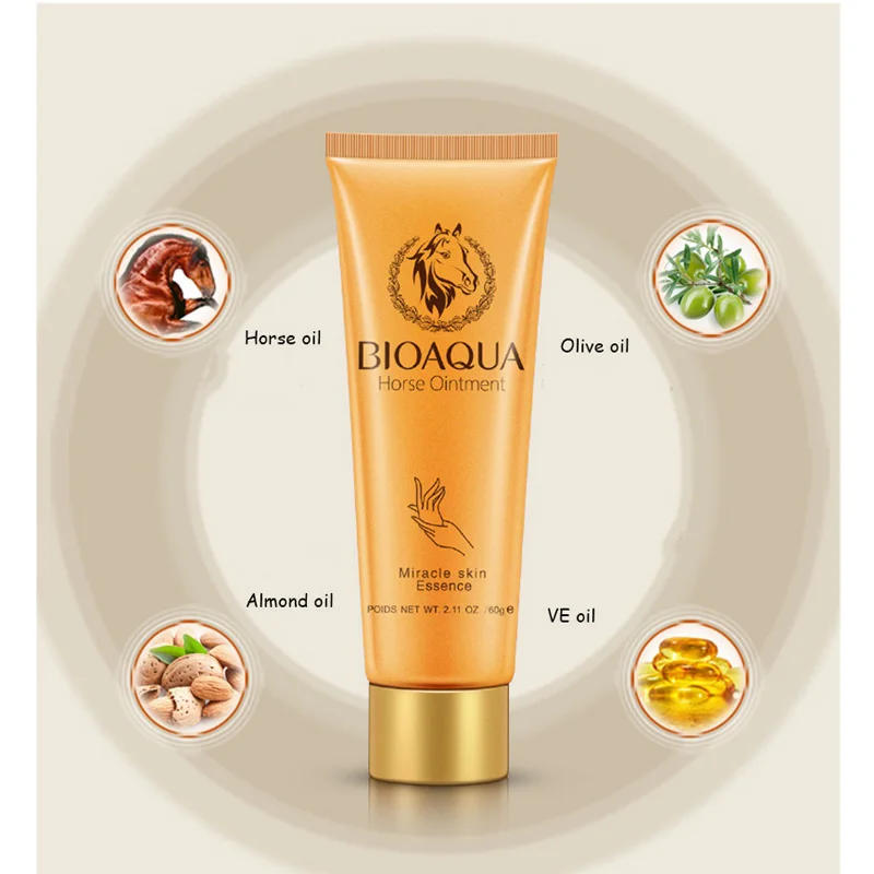 BIOAQUA Brand Hand Lotions Horse Oil Skin Care Mini Hand Cream