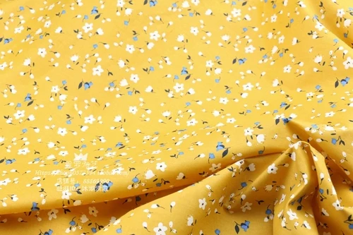Цветочный печатный хлопок саржевая ткань для комплект кровати «сделай сам» Ткань для шитья Лоскутное шитье и модное платье изготовление тканей - Цвет: Бургундия