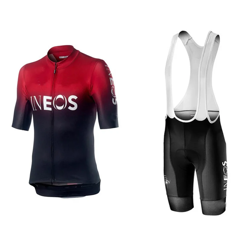 

CyclingEasy Top-quality New Pro Team Uniform Cycling Jersey Maillot Ciclismo Short Sleeve and Cycling bib Shorts Cycling Kits