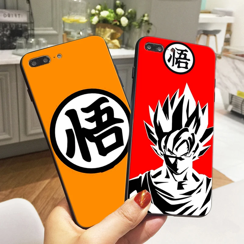 

Dragon Ball Z Cases for iPhone 7 Case Anime Soft Silicone Phone Cover for iPhone 6 6S 5S SE 8 Plus X 7plus 8plus Coque Fundas