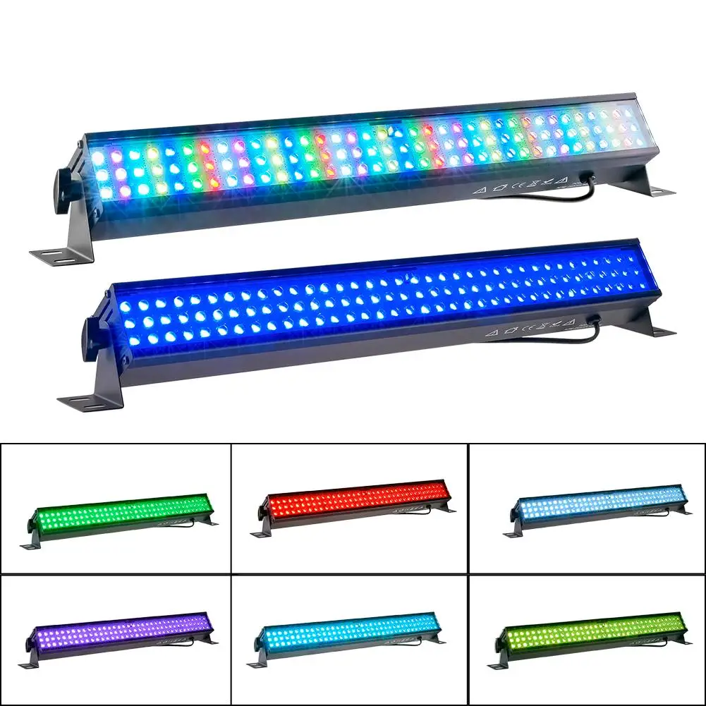 

RGB DMX Wall Washer Lighting Bar LED Stage Light Party DJ Show Displays 2018 New Arrival House Decoration Hot Selling