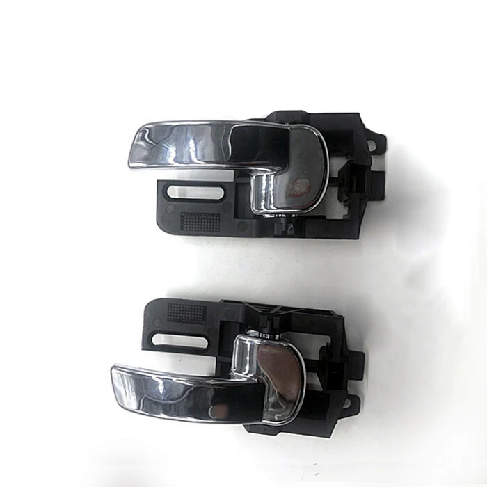 

80671-JD00E 80670-JD00E FOR NISSAN QASHQAI J10 (04-13) DOOR HAND INSIDE LEFT RIGHT INTERNAL HANDLE SET CHROME