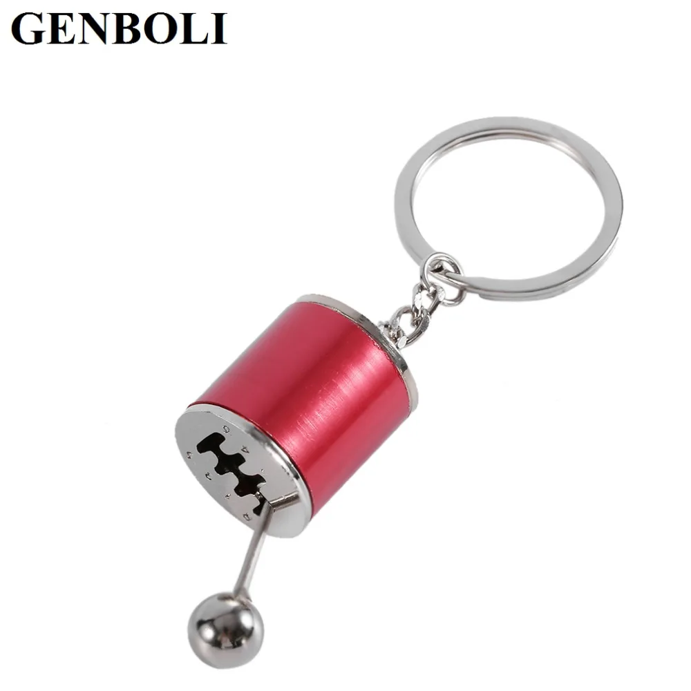 

Creative Car Stalls Head Simulation Model Car Parts Gear Position Keychain Multi-Style Bag Accessories 4 Colors