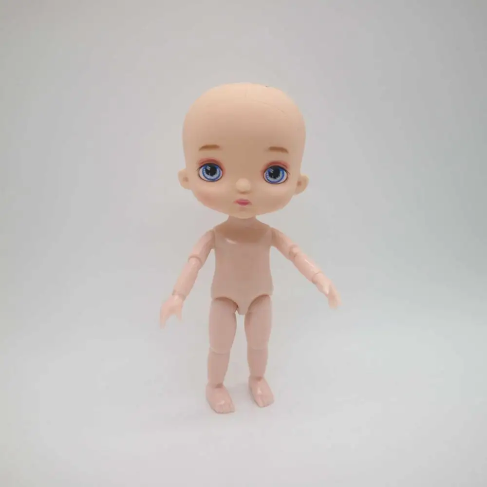 16 см куклы как HOLA куклы, лицо может DIY, Обнаженная кукла без одежды - Цвет: normal body doll