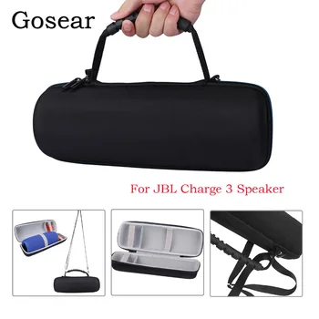 

Gosear Protective Carry EVA Storage Hard Bag Case Cover Pouch w/Shoulder Strap for JBL Charge 3 J-BL Charge3 Speaker Accessory