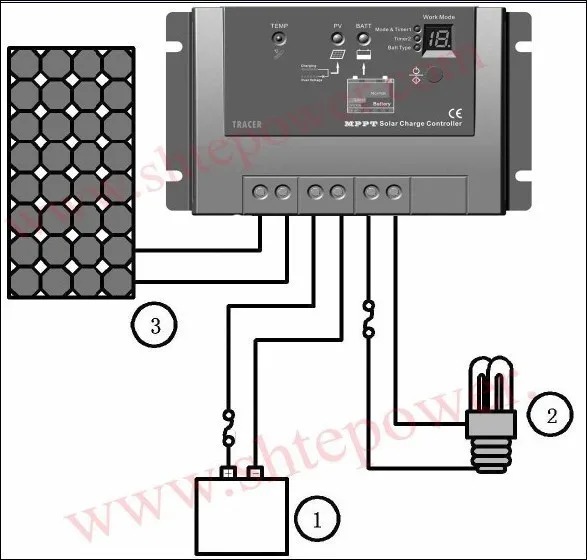 EPsolar Tracer3215RN 30A 12 v 24 v mppt регулятор напряжения постоянного тока для системы солнечной панели