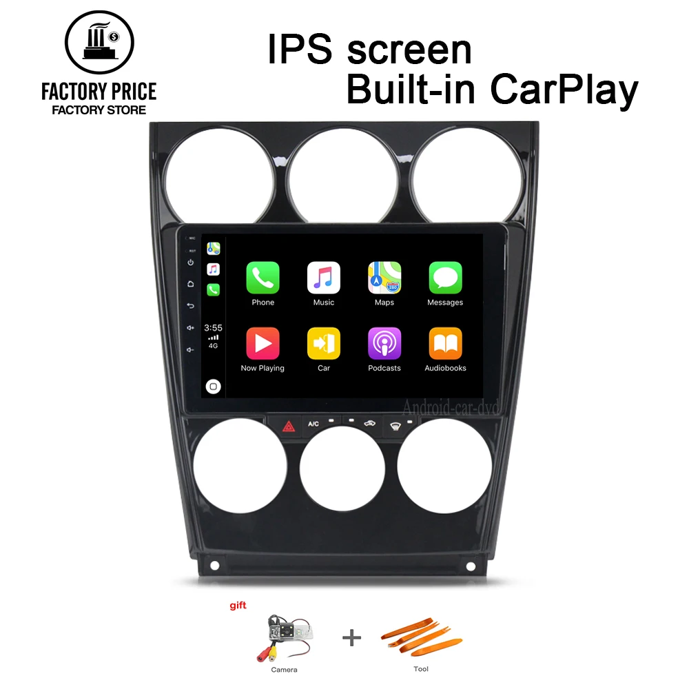 9 inch Android 8.1 carplay car player for Mazda 6 2002 2003 2004 2005