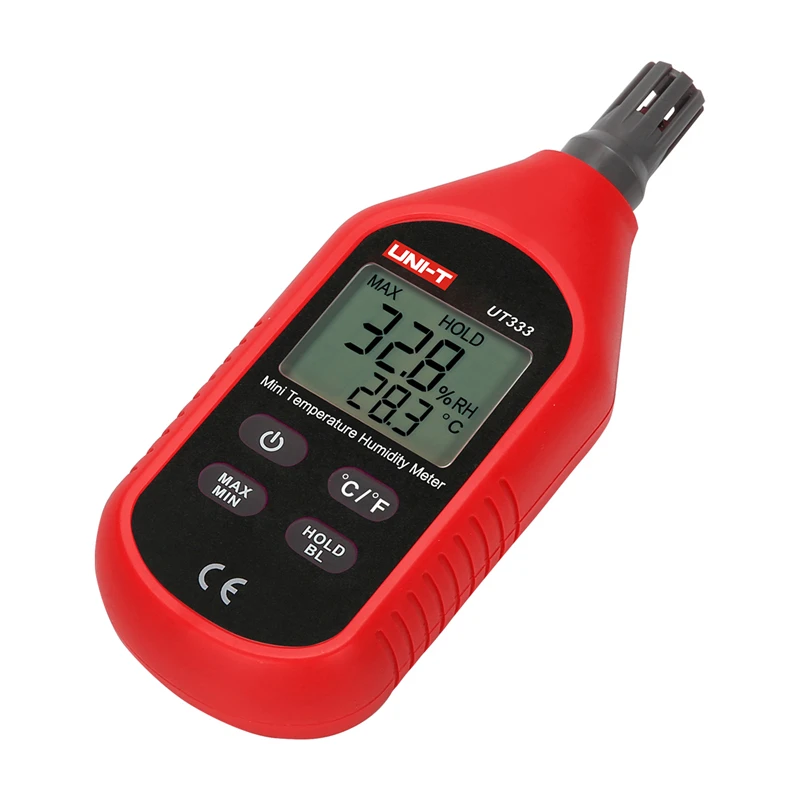 

UNI-T UT333 Temperature Humidity Meter Digital Thermometer Hygrometers Air Temperature and Humidity Meters Moisture Meter Sensor