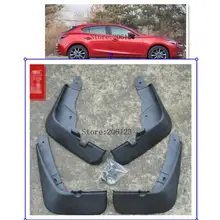 Набор автомобильных брызговиков для Mazda 3(BM) Axela хэтчбек Брызговики крыло брызговиков
