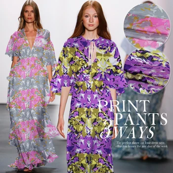 

2016 Rushed Top Fashion African Wax Prints Fabric Patchwork Pure Silk Scarf Beach Dress Fabric Printing Chiffon Wide Blue Coast
