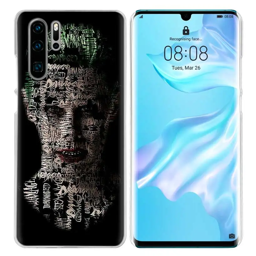 Джокер Отряд Самоубийц Харли чехол для huawei P20 P30 P Smart Nova 4 3i P10 P9 P8 Коврики 10 20 lite Pro мини жесткий чехол для телефона pc