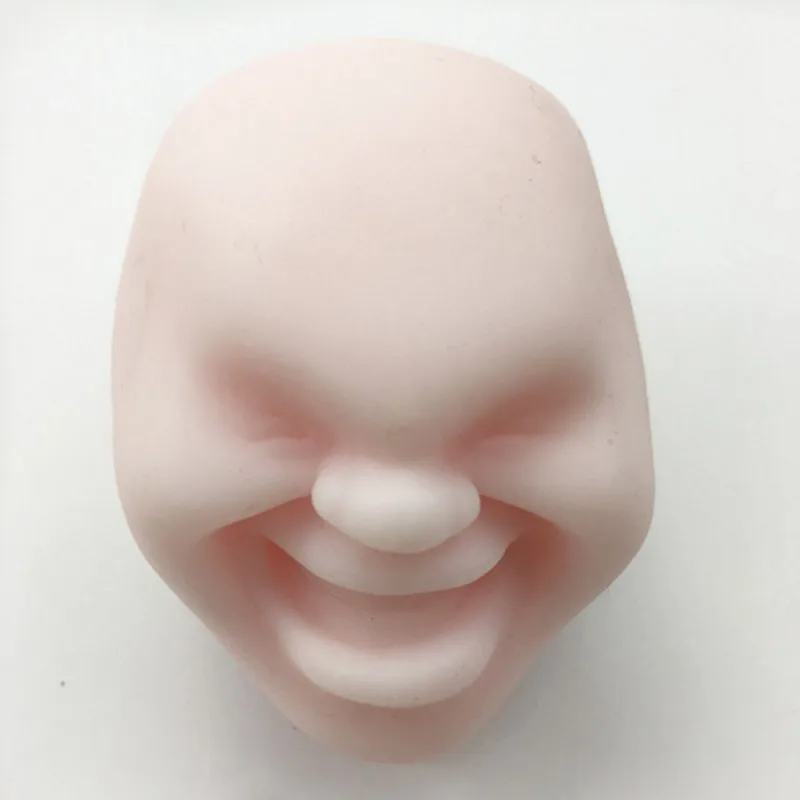 1 шт., игрушка из смолы для снятия стресса с лица человека, игрушка-антистресс, Забавный шар для подарка