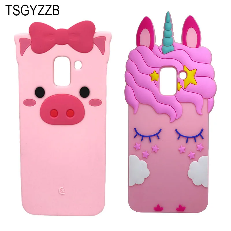

Phone Case For Samsung Galaxy J6 2018 J600 J600F Cute Unicorn Ice Cream Pig Minnie Soft Silicone Back Cover For Samsung J6 2018