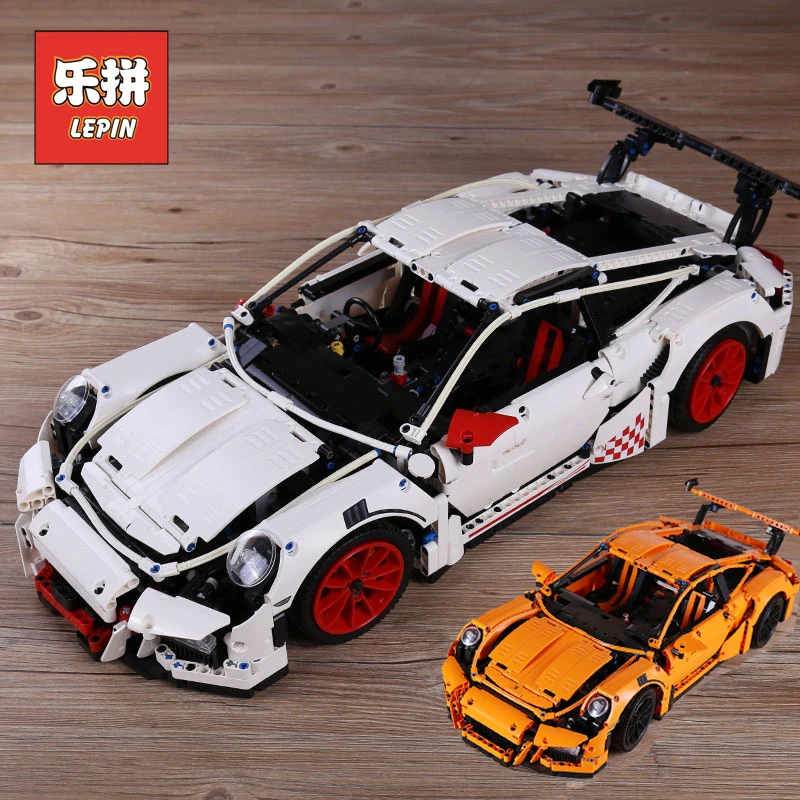 

Lepin 20001 20001B the Race Car Model Set Building Blocks Bricks Kits Toy Legoinglys Technic Compatible 42056 Children DIY Gift