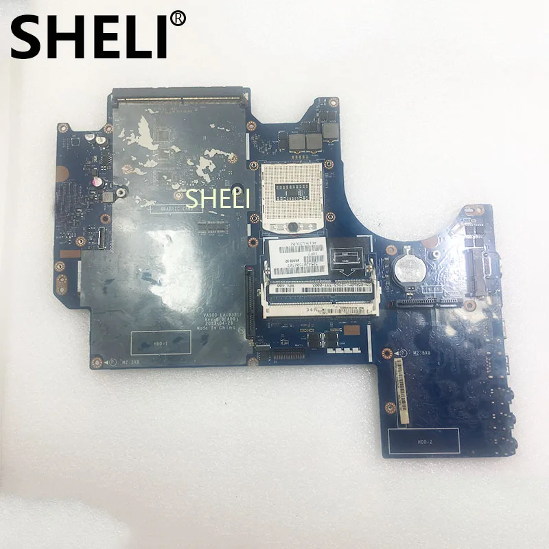 Шели ноутбук материнская плата для Dell Alienware M17X R5 PC материнская плата CN-041W46 041W46 CN-05RW0M 05RW0M VAS00 LA-9331P tesed DDR3