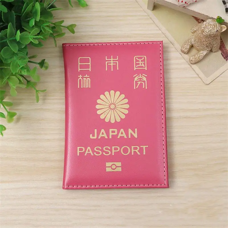 Горячая мягкая кожа Япония Обложка для паспорта женский чехол для паспорта японская Обложка для паспорта Девушки Чехол Держатель для паспорта