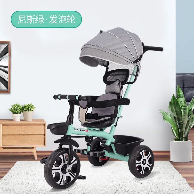 Children's Tricycle Bicycle 1-6 Years Old Baby Stroller Kids Bike Seat Adjustable Three Wheel Stroller Infant Push Chair Cart Children's Tricycle Bicycle 1-6 Years Old Baby Stroller Kids Bike Seat Adjustable Three Wheel Stroller Infant Push Chair Cart
