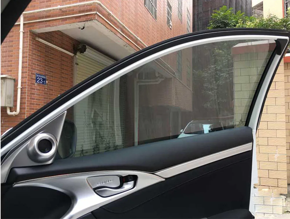 

3M DIY silvery Car Interior Decor Door Sticker Moulding Styling Strip Trim Decals Line High cost performance car wrap
