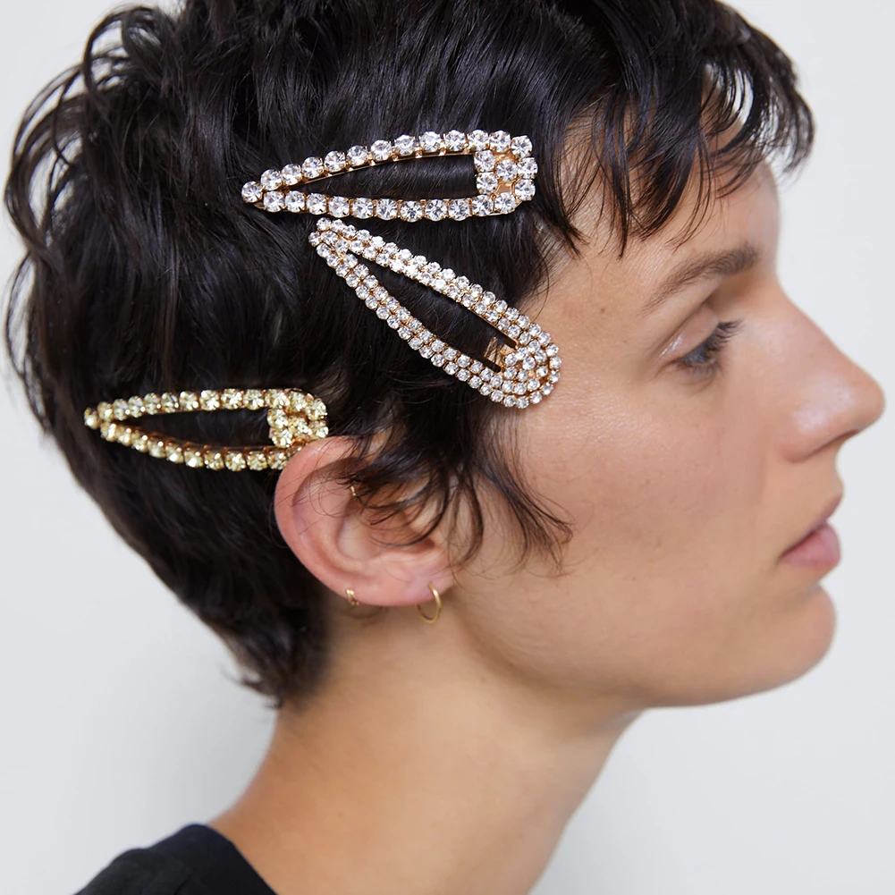 

Vedawas ZA Trendy Hair Pins for Women Wedding Bohemian Girls Party Gift Female Bobby Statement Hair Clips Jewelry Brand xg3137