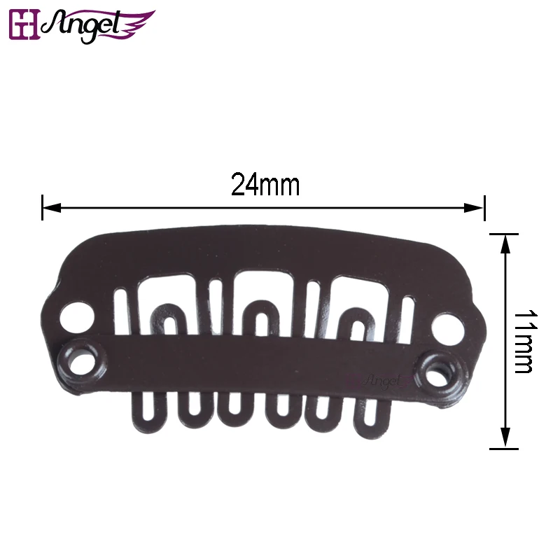 Ангелы Charlie's 500 шт 24 мм u образные металлические клипсы для наращивания - Фото №1