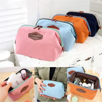 

Travel Cosmetic Storage MakeUp Bag Folding Hanging Toiletry Wash Organizer Pouch