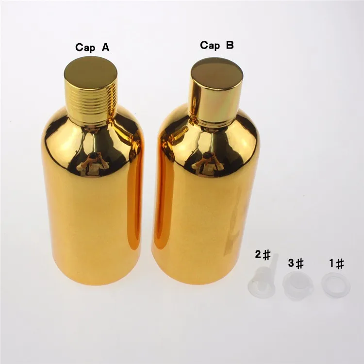 EBH21-100ml gold bottle for oil