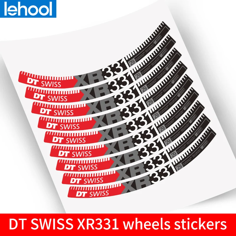 

DT SWISS XR331 wheelset decals DT XR331 Mountain bicycle bike wheelset stickers Suitable for 27.5 er 29 er MTB rims decals