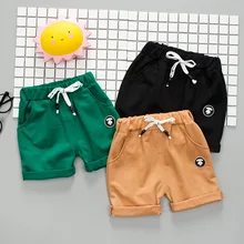 Summer Thin Children Wear Shorts Boy Baby and Girl Pants Solid Color Cotton 1-4 Year Old Children's Leisure Pants Toddler Baby boy shorts summer cotton thin section pants children s baby shorts boys and girls wear korean casual hot pants tide free