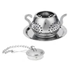 Cute Mini Tea Infuser Stainless Steel Tea Strainer Filter Reusable Teapot Shape Tea Ball Loose Leaf Tea Bag Teapot Accessories ► Photo 3/6