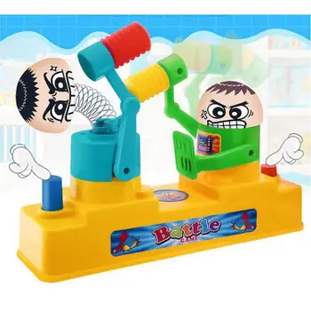 

HobbyLane 2-player Interactive Mini 2 Little-Men Fighting Table Top Game Stress Relief Playing Toy for Kids Adults
