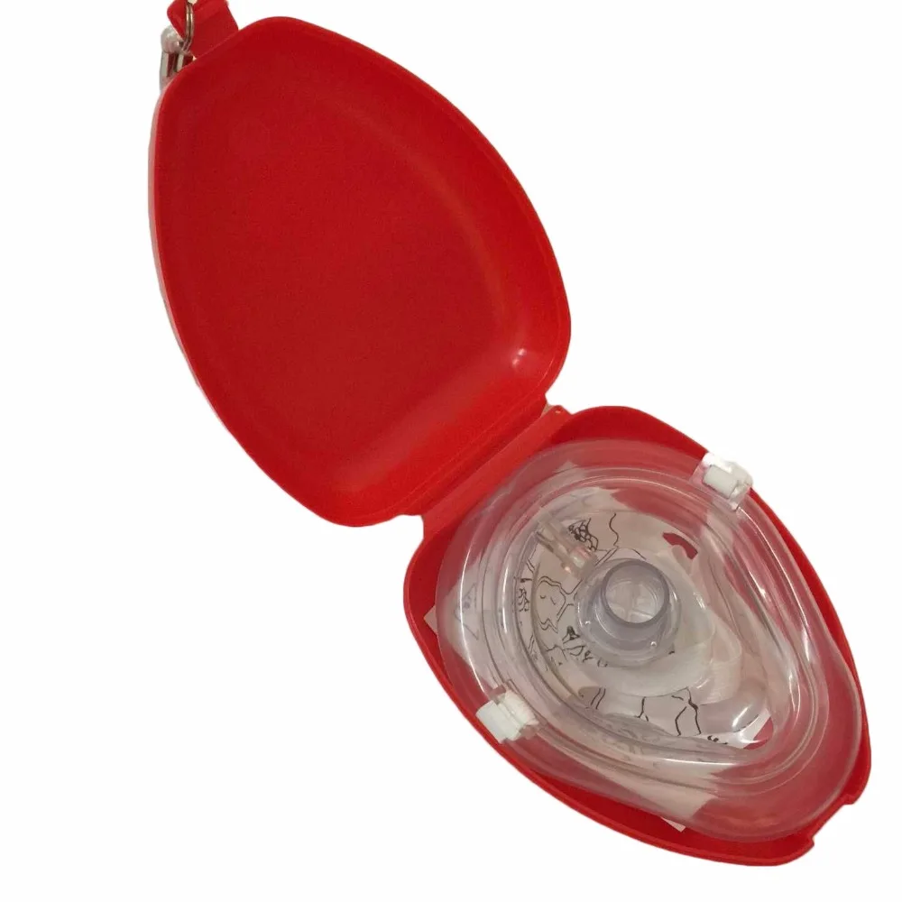 CPR Resuscitator Mask Rescue First Aid Masks Face Protect Safety