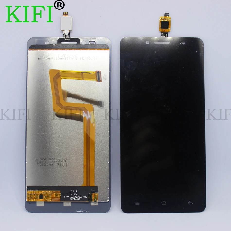 

KIFI 5.0 inch Touch Screen glass LCD Display panel digitizer assembly For SISWOO C50