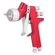 Профессиональный краскопульт gfg красный HVLP автомобильный краскопульт 1,3 мм Автомобильный гравитационный корм инструменты для рисования