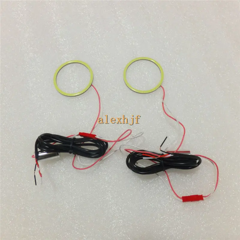 

July King 2pcs, 50 mm External Diameter, 40 mm Internal Diameter, 45LEDs, Waterproof LED Angel Eyes Rings With Dimmer Function